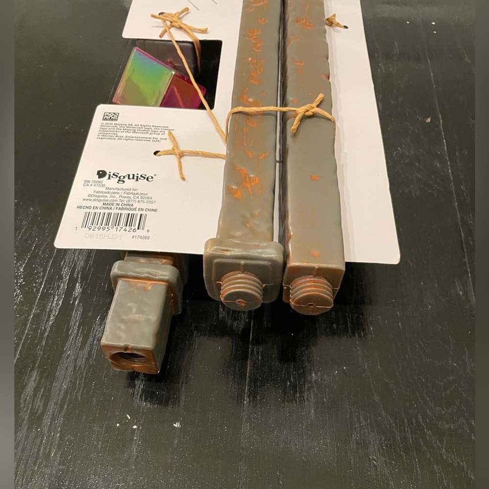 Disguise/Mojang Minecraft Movie Malgosha Staff Costume Hand Held Prop - Picture 6 of 14